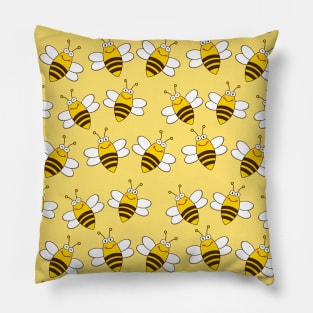 Cartoon bee design Pillow