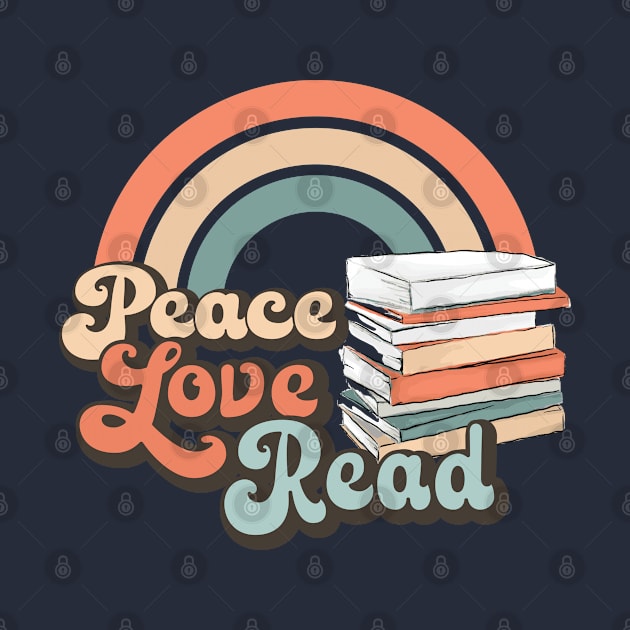 Peace Love Read by Jitterfly