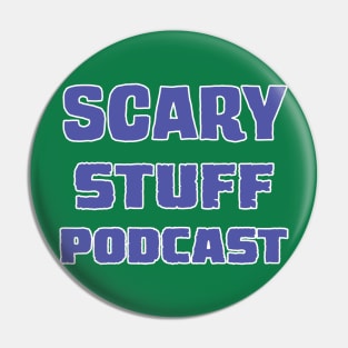 Scary Stuff (Purple) Pin