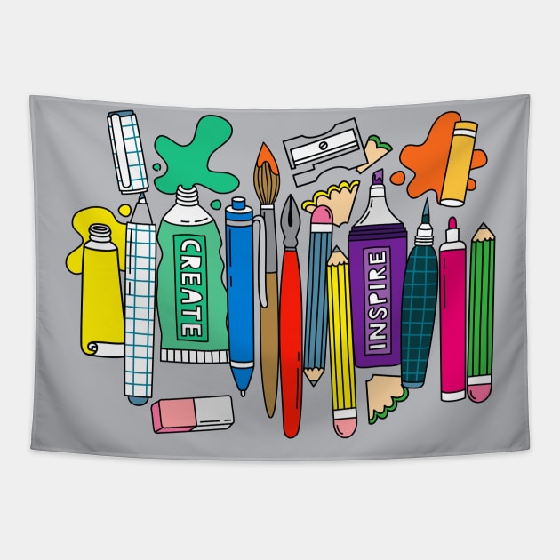 My Creative Tools Tapestry by machmigo