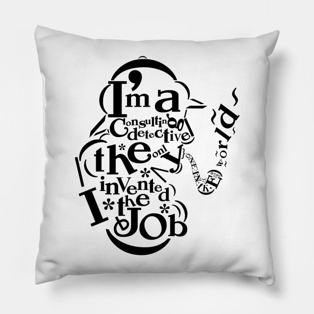 Consulting Detective Pillow by SOULTHROW