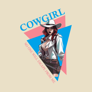 cowgirl art T-Shirt