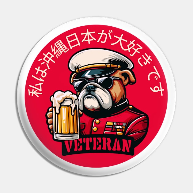 I Love Okinawa Japan Pin by Etopix