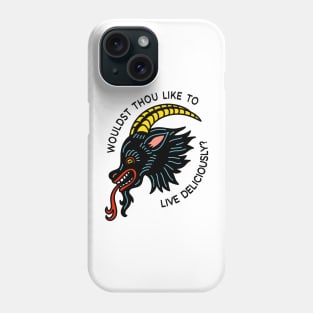 Black Philip Phone Case