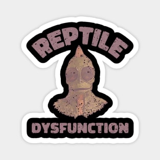 Land Of The Lost Sleestak Reptile Dysfunction Magnet