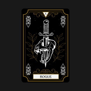 Rogue Dnd Tarot Card for Dungeons and Dragons T-Shirt