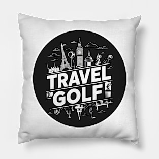 Retro Vintage Minumal  - Travel for Golf Pillow