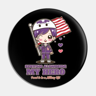 Military Childrens Month Pin