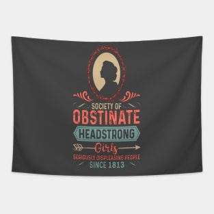 Obstinate Headstrong Girls Tapestry