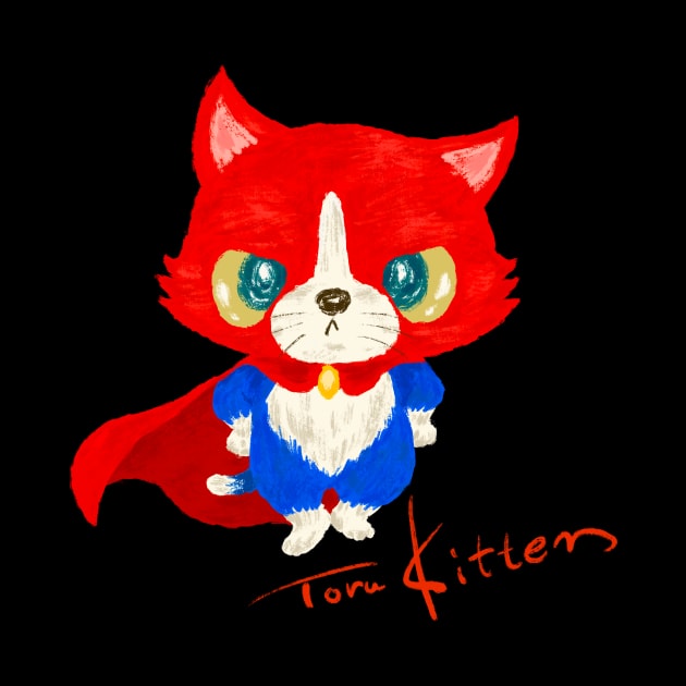 Superhero Toru Kitten by sanogawa