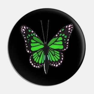 Butterfly 02o, transparent background Pin