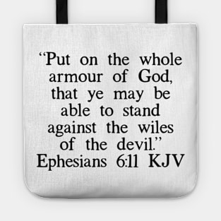 Ephesians 6:11 KJV Tote