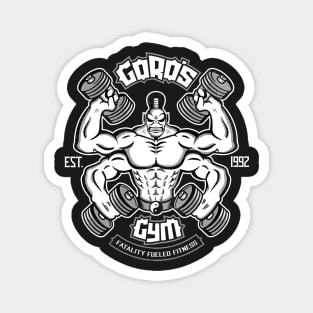 Goro's Gym - Mortal Kombat Gym Tee Magnet