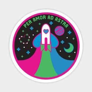 Space Pride - Polysexual Flag Magnet