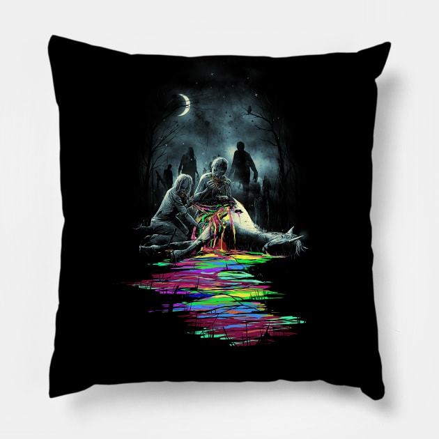 Midnight Snack Pillow by nicebleed
