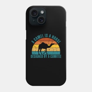 Camel Retro Sunset Phone Case