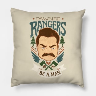 Pawnee Rangers Pillow