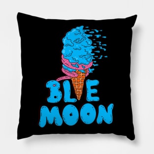 Blue moon icecream Pillow