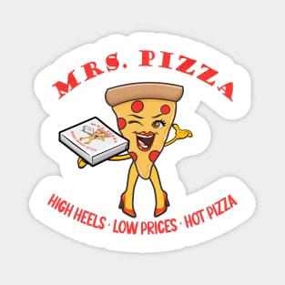 Mrs. Pizza Pizzeria Magnet