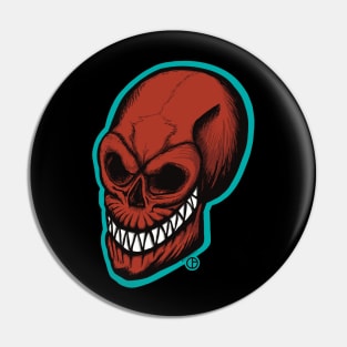 Mr. Sunshine Skull Pin