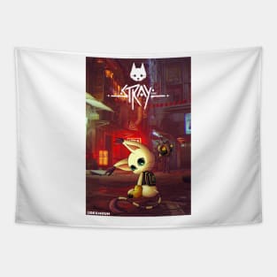 Stray Gatomon Tapestry