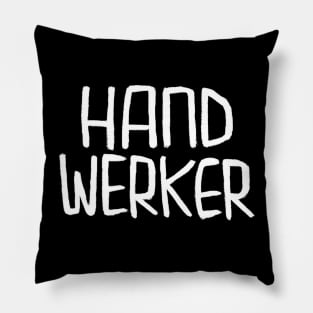 German Handwerk, Handwerker Pillow