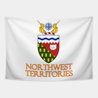 Northwest Territories, Canada - Coat of Arms Design Tapestry