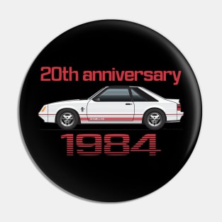 1984, 20th Anniversary Pin