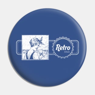 Retro Cola Ad Pin