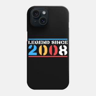 Legend Since 2008 Phone Case