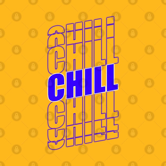 Spend Time With Or Something That's Fun To Do - Chill Logo 3 by surfer25