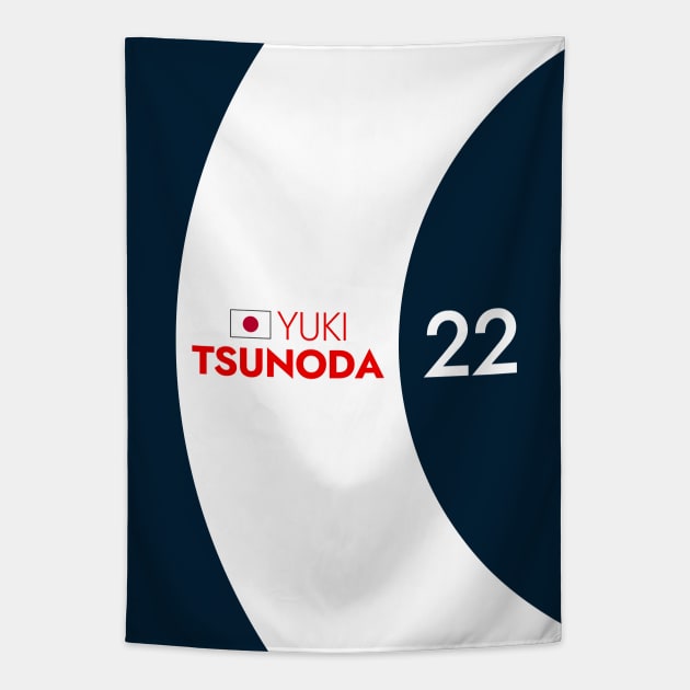 F1 2023 - #22 Tsunoda Tapestry by sednoid