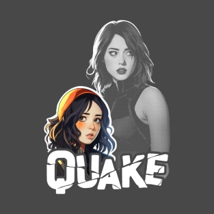 Skye - Daisy Johnson - Quake - white T-Shirt