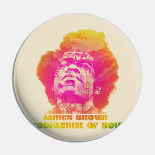 James brown godfather of soul Pin