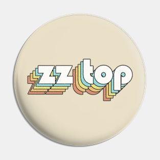 Retro Zz Top Pin