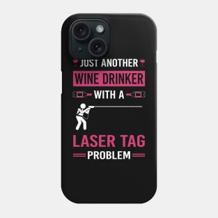 Wine Drinker Laser Tag Phone Case