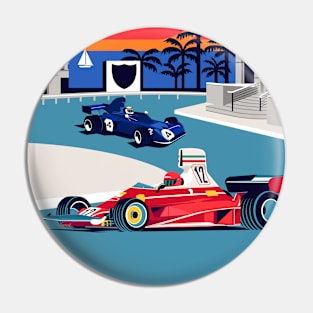 Monte Carlo Vintage Race Pin