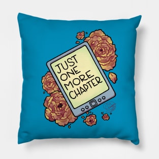 Just One More Chapter Pillow