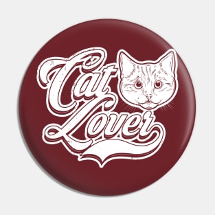 Cat Lover Pin