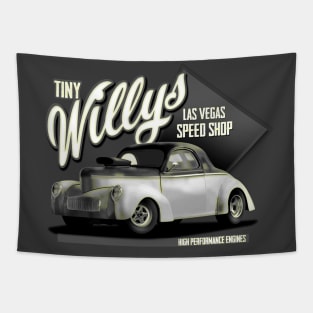 Hotrod Tiny Willy's Tapestry