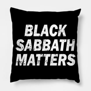 Heavy Metal Design Featuring the Godfathers of the Genre Pillow