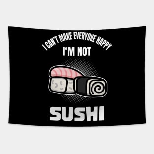 Funny Sushi Lover Foodie Quote Humor Tapestry