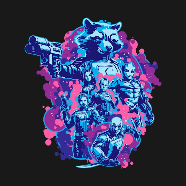 Guardians of the Galaxy by markucho88