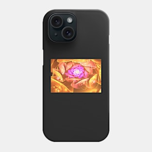 Golden rose Phone Case