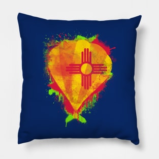 New Mexico Flag Souvenir Pillow