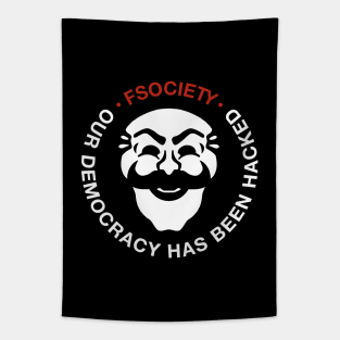 Fsociety Democracy Tapestry