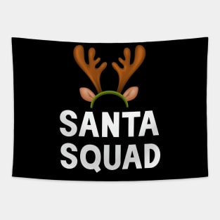 santa squad Tapestry