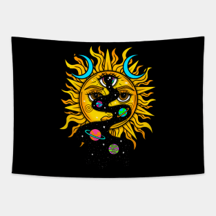 Sun drip Tapestry