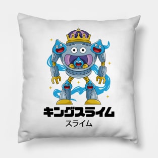 Mecha King Metal Slime Pillow