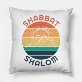 Shabbat Shalom Pillow